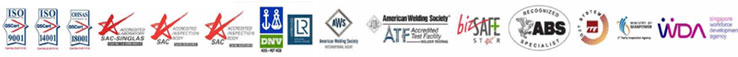 Recognition and accreditation logos supplied by Cutech Indonesia